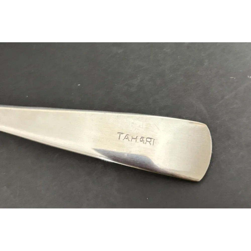 5 Tahari Home Serving Pieces Flatware Stainless Pie Server Serving Spoon Fork
